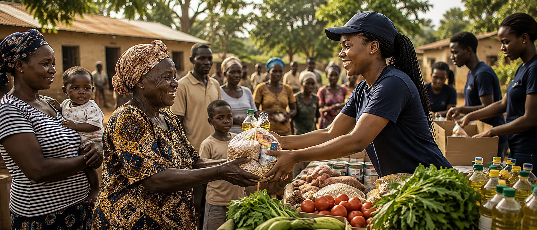 Household receiving support through the Community Food Security Programme